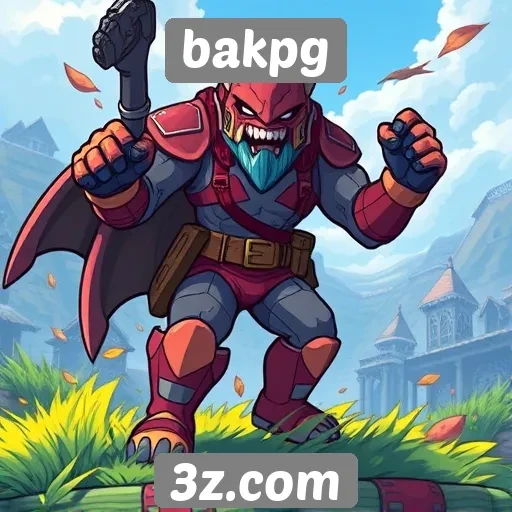 Como o bakpg se destaca no mercado de jogos