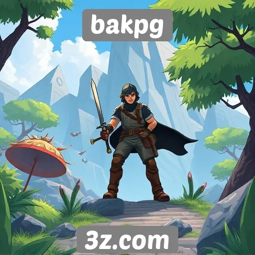 O site bakpg apresenta novos jogos em sua plataforma