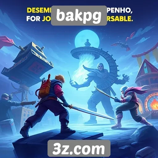 Desempenho de jogos populares no bakpg